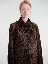 TOTEME - Pony Hair Coat in Leopard