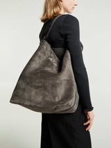 TOTEME - Belted Tote Bag in Granite