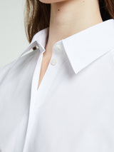TOTEME - Raw Raglan Shirt in White