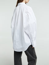 TOTEME - Raw Raglan Shirt in White
