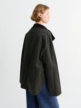 TOTEME - Zipped Country Jacket in Forest