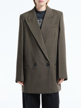 TOTEME - Shield Blazer in Forest