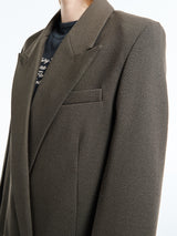 TOTEME - Shield Blazer in Forest