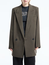 TOTEME - Shield Blazer in Forest