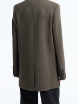 TOTEME - Shield Blazer in Forest