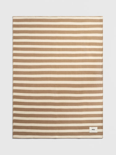 Tekla - Lambswool Blanket in Hereford Stripes