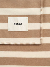 Tekla - Lambswool Blanket in Hereford Stripes