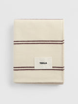 Tekla - Lambswool Blanket in Ruck Stripes