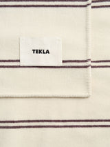 Tekla - Lambswool Blanket in Ruck Stripes