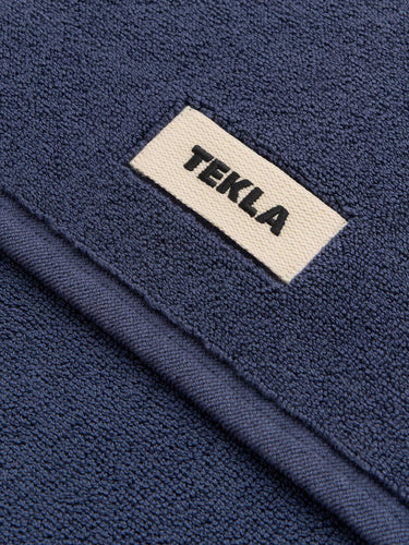 Tekla - Terry Bath Mat in Navy