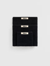 Tekla - Terry Towel in Black