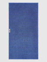 Tekla - Terry Towel in Blue & Black