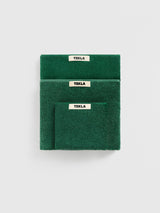 Tekla - Terry Towel in Teal Green