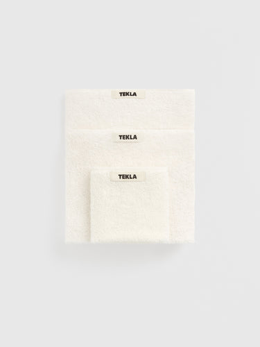 Tekla - Terry Towel in White