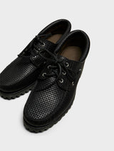 Timberland - Authentic Boat Shoes in Black Grain