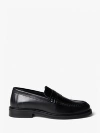Vinny's - Nappa Leather Loafers in Black