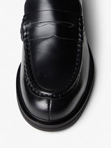 Vinny's - Nappa Leather Loafers in Black