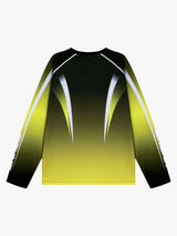 Sauna - Volt LongSleeve Jersey in Neon Green, Black