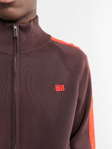 Wales Bonner - Tide Track Top in Brown