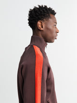 Wales Bonner - Tide Track Top in Brown