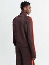 Wales Bonner - Tide Track Top in Brown