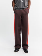 Wales Bonner - Tide Track Pants in Brown