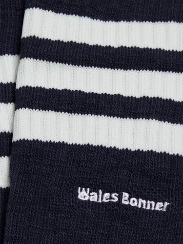 Adidas - Wales Bonner 2 pair socks in Night Navy/Chalk White