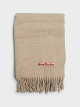 Acne Studios - Narrow Scarf in Oatmeal Melange