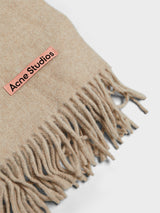 Acne Studios - Narrow Scarf in Oatmeal Melange