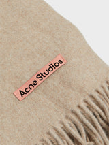 Acne Studios - Narrow Scarf in Oatmeal Melange
