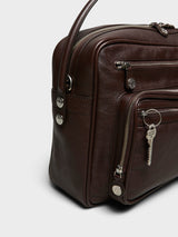 Acne Studios - Camero Camera Bag in Chocolate Brown