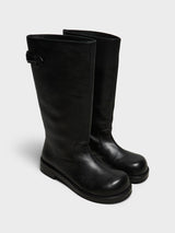 Acne Studios - Leather Boots in Black