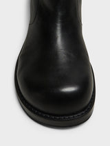Acne Studios - Leather Boots in Black