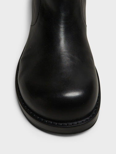 Acne Studios - Leather Boots in Black