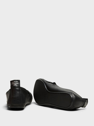Acne Studios - Leather Loafers in Black