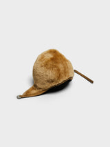 Acne Studios - Shearling cap in Ginger Brown