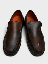 Acne Studios - Leather Loafers in Brown