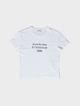 Acne Studios - Logo T-shirt in Off White
