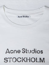 Acne Studios - Logo T-shirt in Off White