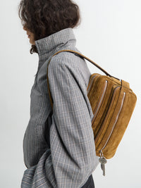 Acne Studios - Camero Party Suede in Cognac Brown