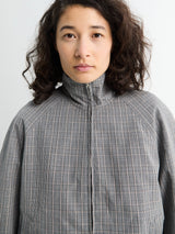 Acne Studios - Technical Check Jacket in Multi Grey