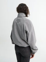 Acne Studios - Technical Check Jacket in Multi Grey