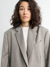 Acne Studios - Layered Suit Jacket in Warm Grey