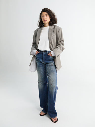 Acne Studios - Layered Suit Jacket in Warm Grey