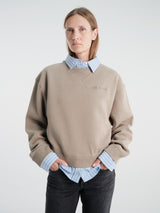 Acne Studios - Layered Sweatshirt in Beige and Blue