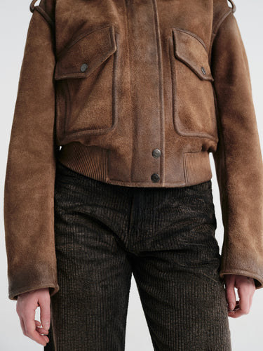Acne Studios - Rw-Wn-Leat000023 in Camel Brown