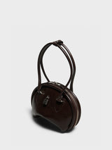 Acne Studios - Bowlina Mini Shoulder Bag in Chocolate Brown