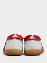 Adidas - Taekwondo Mei Ballet Shoes in Cloud White, Better Scarlet and Gum