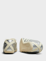 Adidas - W' Tokyo Sneakers in Silver Metallic, Cream White and Gold Metallic