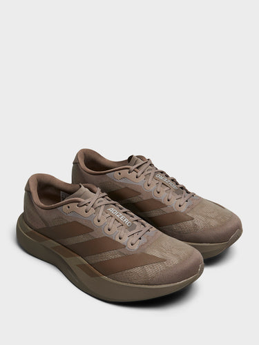 Adidas - Adizero Evo SL Sneakers in Trace Burn, Earth Strata and Silver Metallic